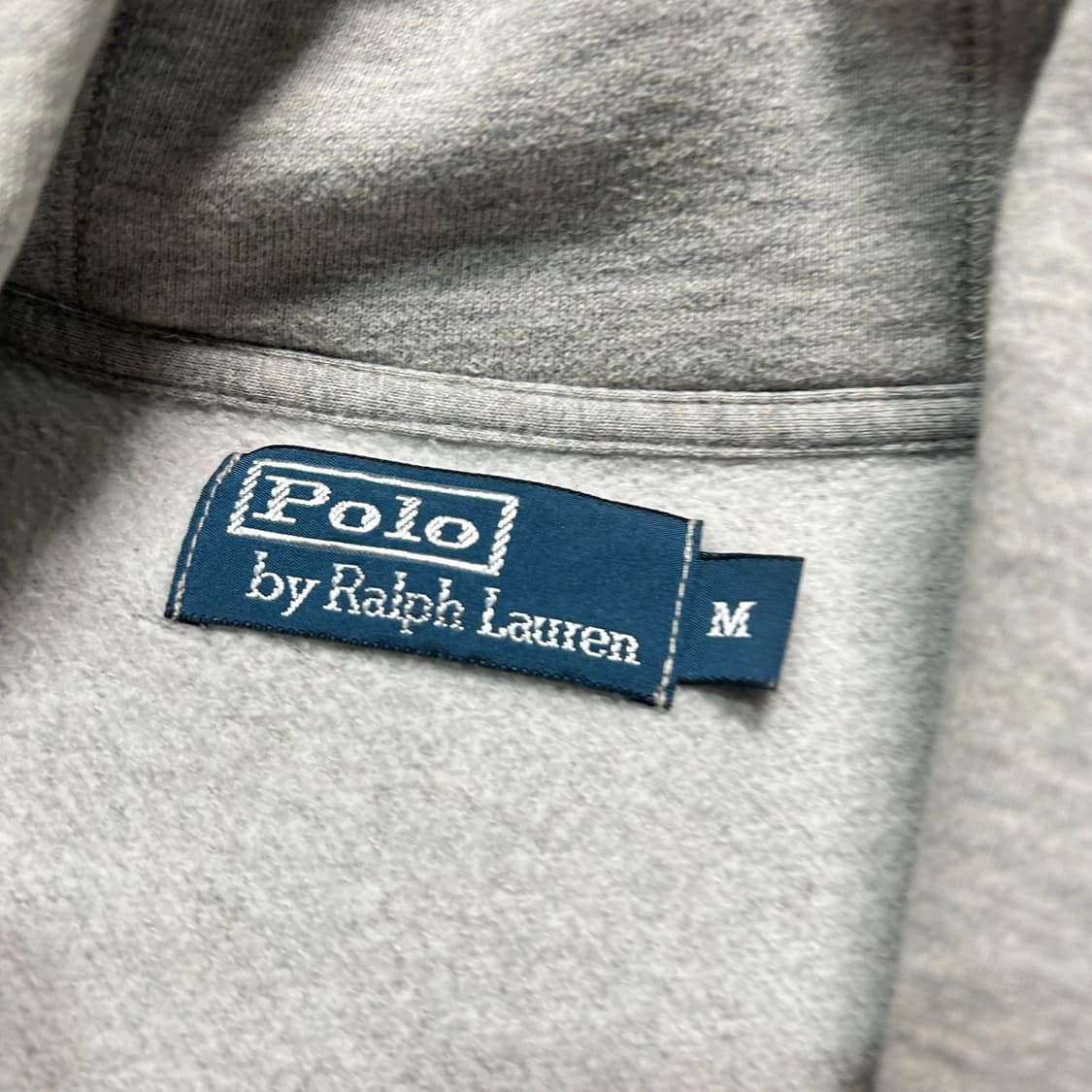 폴로 (POLO RalphLauren)그레이 코튼 숄카라 니트 상품이미지4