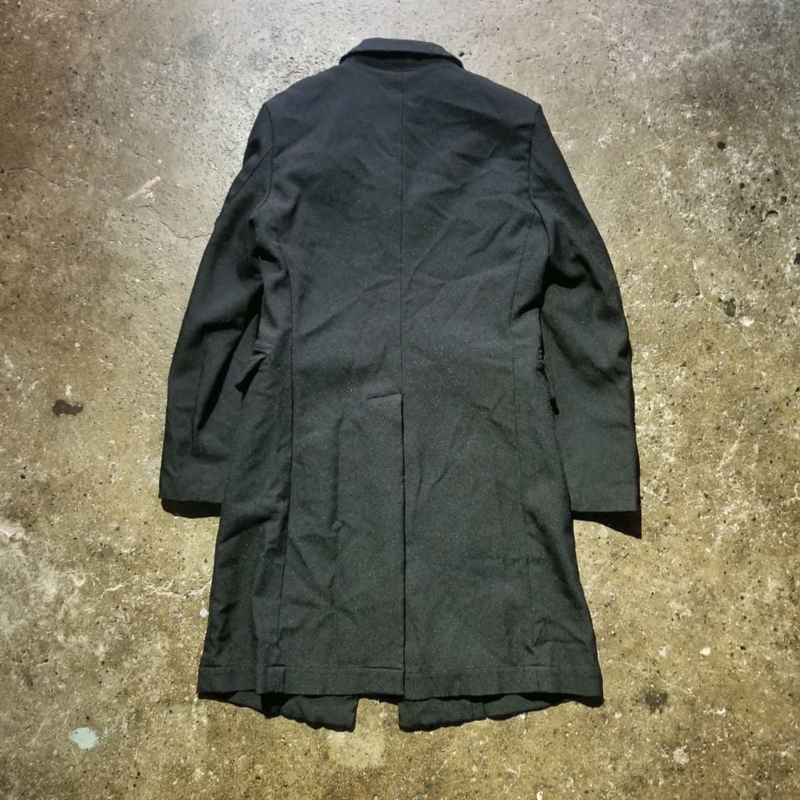 16aw 꼼데가르송 블랙 리본 롱 자켓 s 상품이미지2