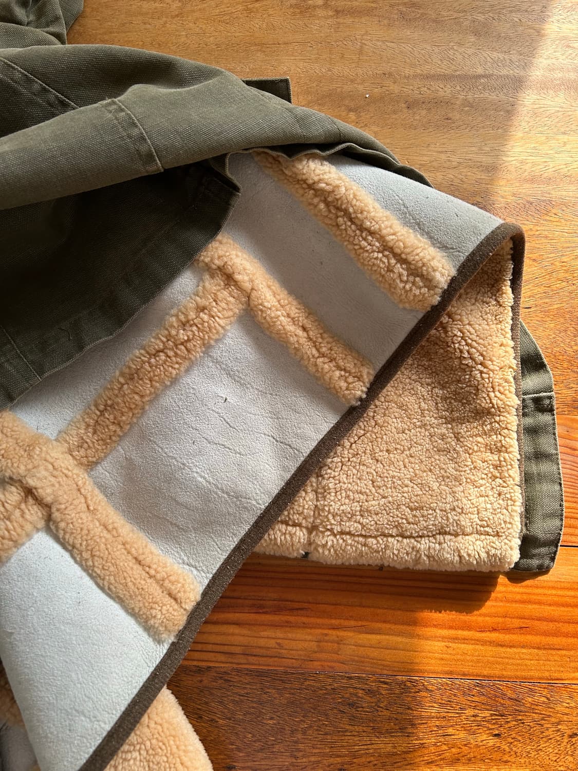 RRL 더블알엘 빈티지 밀리터리 더블 블레스티드 코트(양털) 상품이미지8