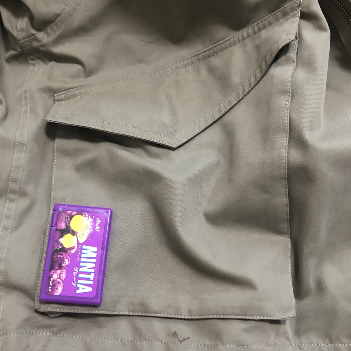 어널러코드 후드 숏점퍼 (베이지) 상품이미지8