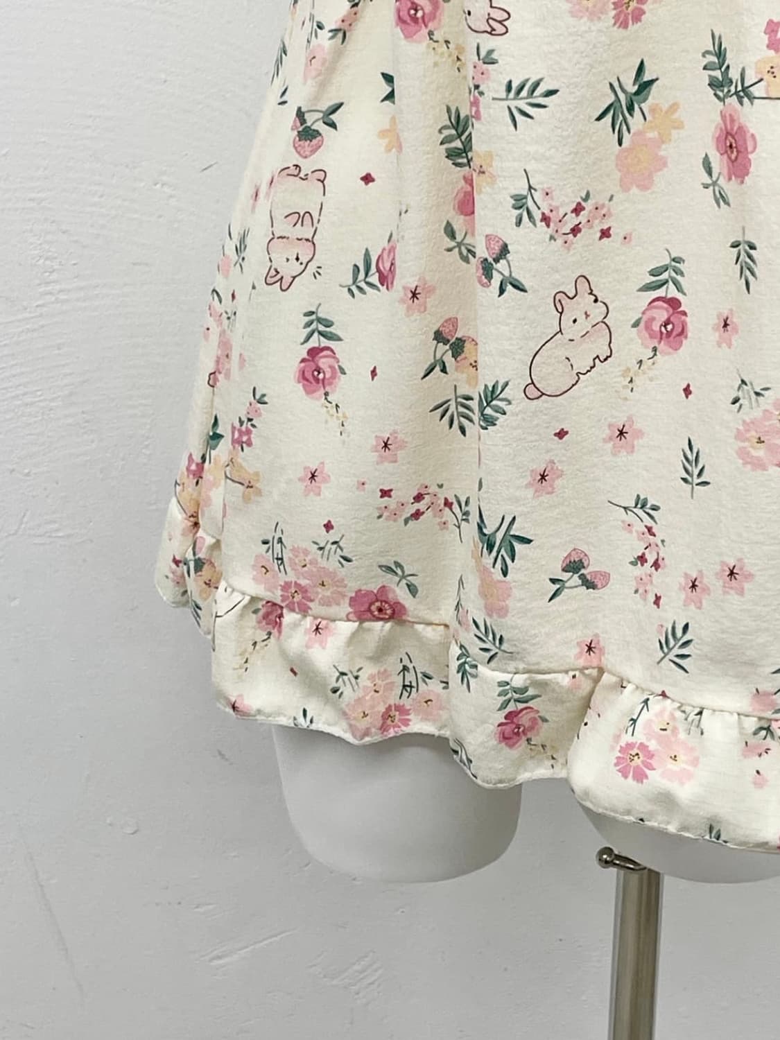 토끼 코지 레이스 레이스 슬리브 상품이미지4