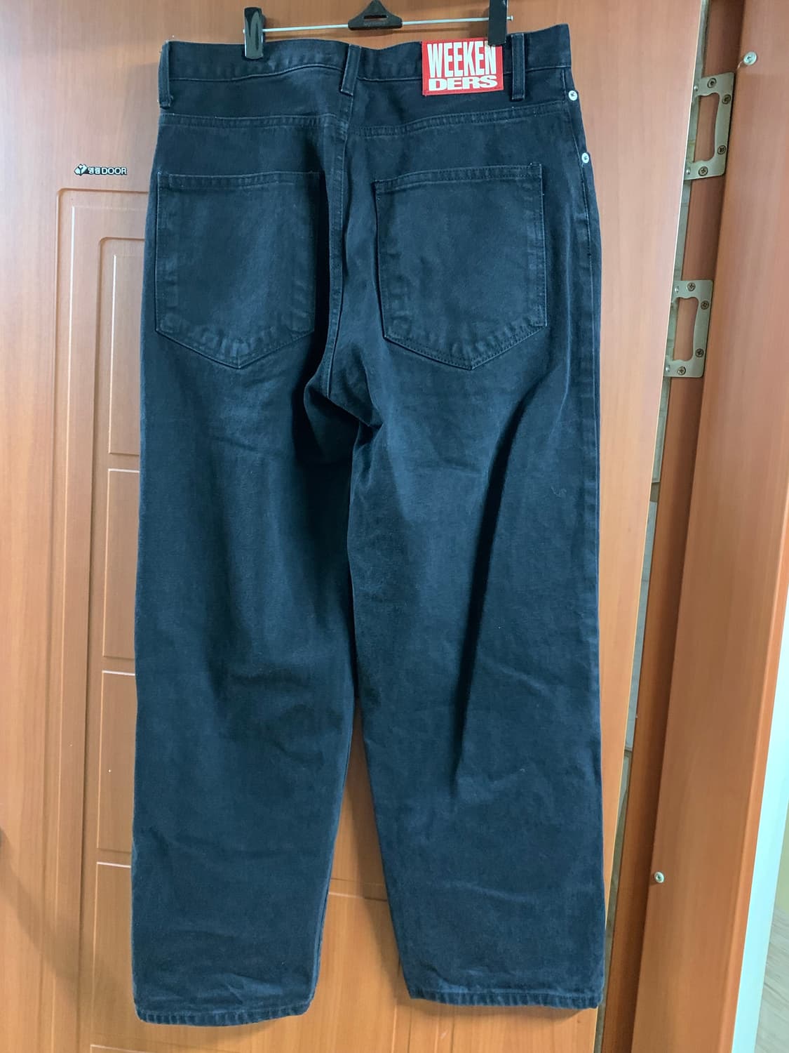 [L]위캔더스 애플 데님 블랙 상품이미지2