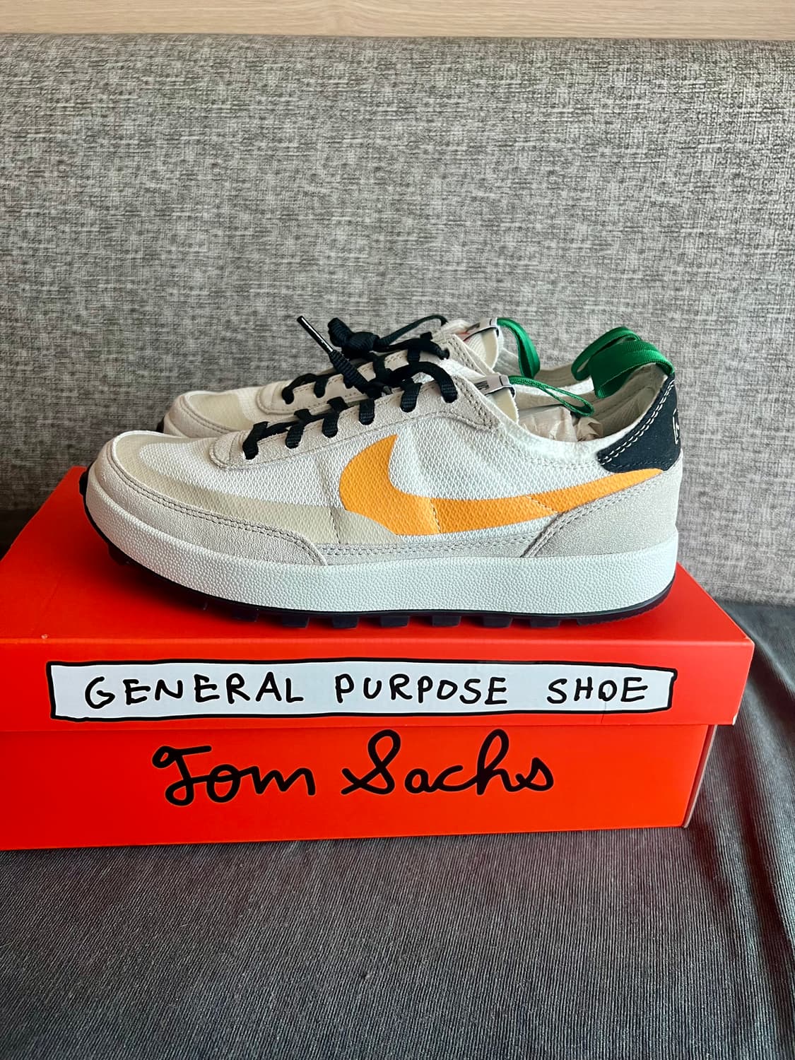 250) 정품 새상품 나이키X톰삭스 제너럴 퍼포즈 슈파인 그린 상품이미지1