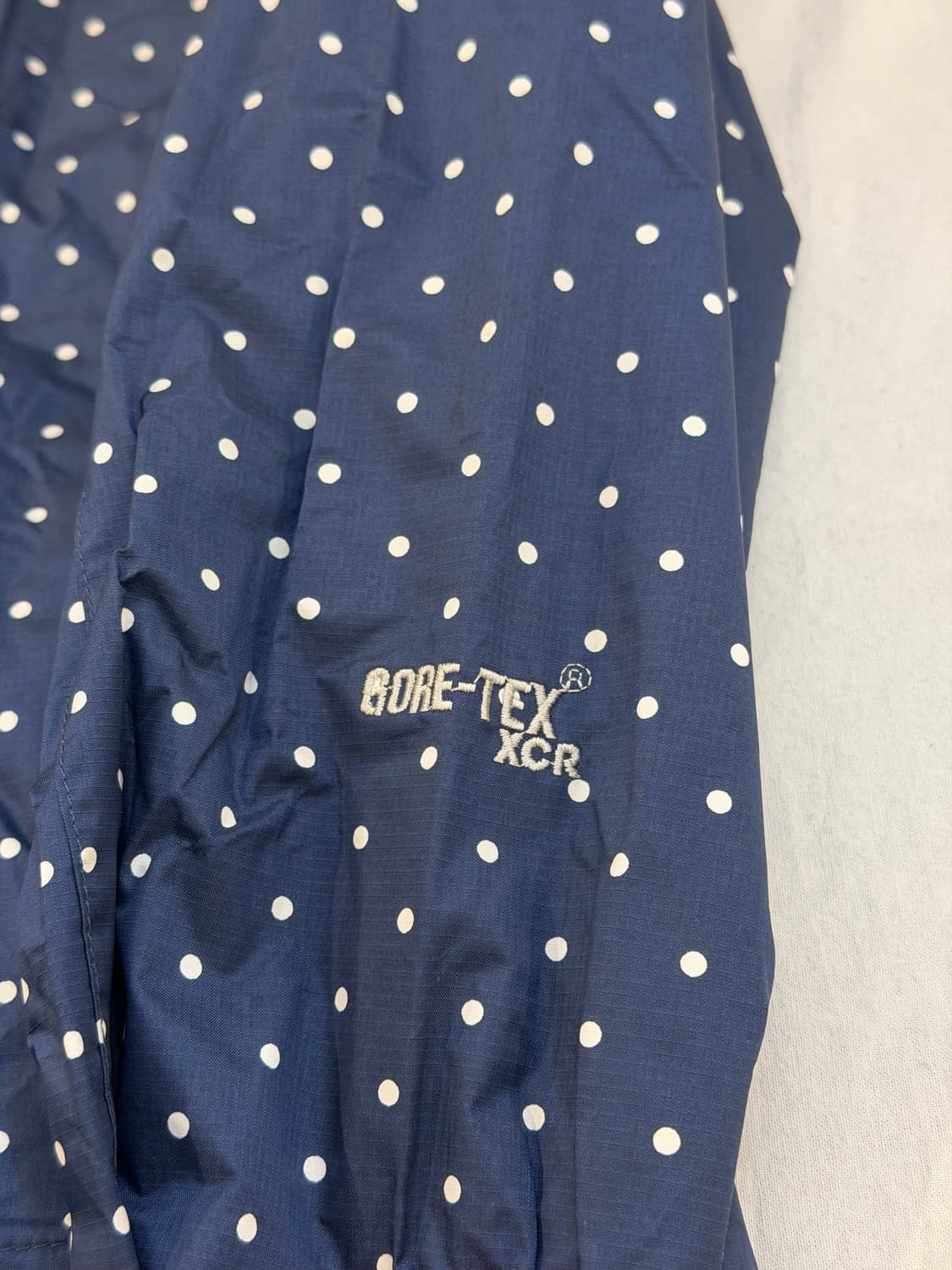 희귀) 노스페이스 땡땡이 도트 고어텍스 바람막이 네이비 상품이미지4