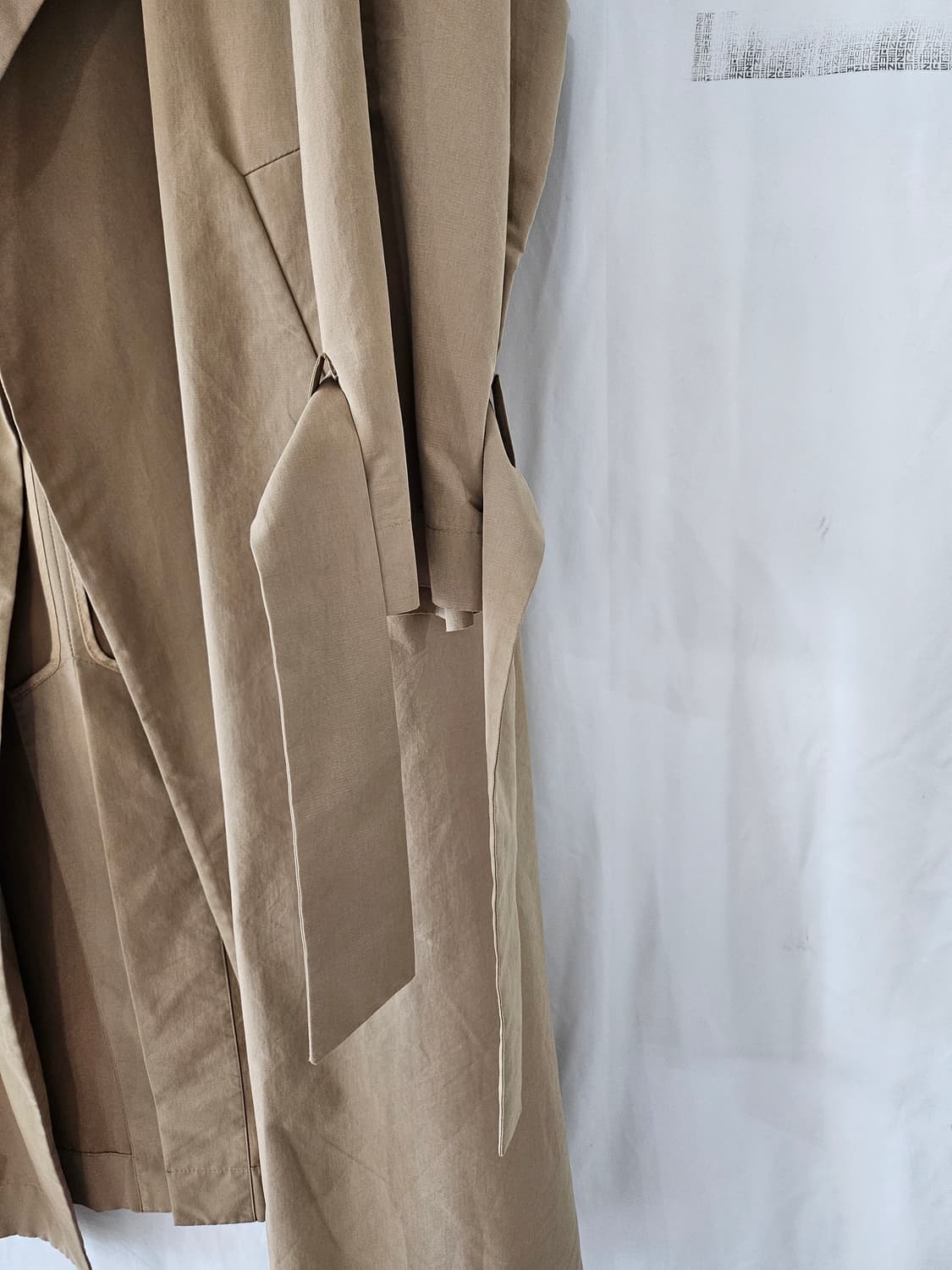 마쥬 베이지 트렌치 오픈 코트 상품이미지2