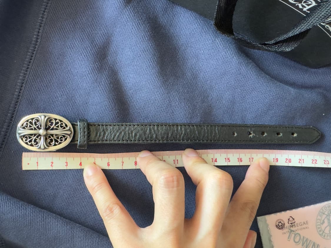 크롬하츠 클래식 오발 가죽 팔찌 (size9) 상품이미지6