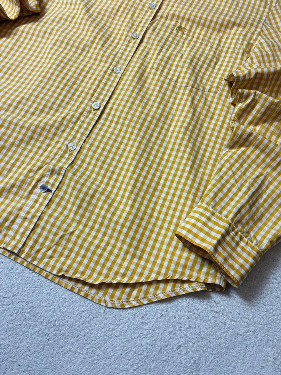버버리 00's 깅엄체크 버튼 셔츠 PN7473 상품이미지4