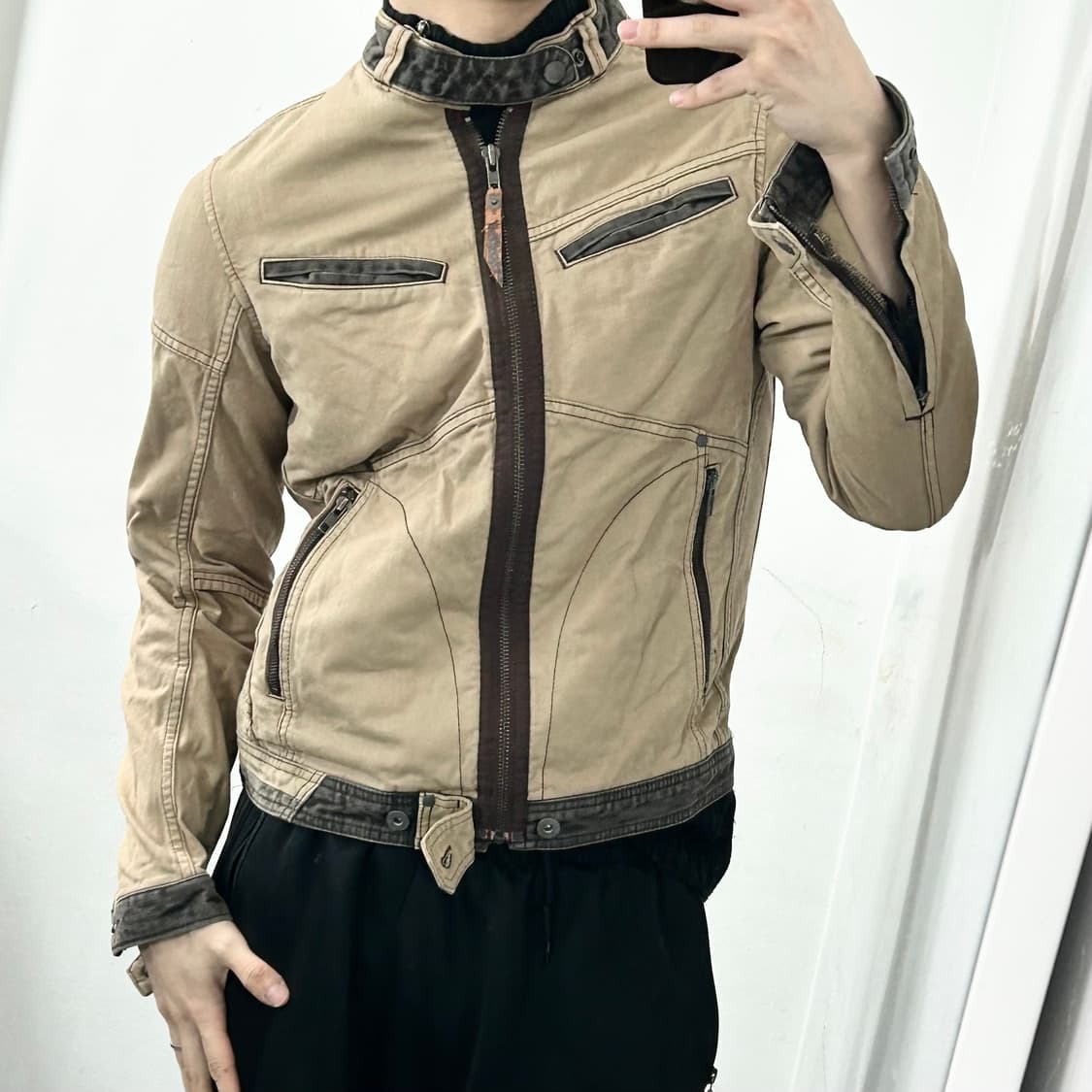 Ball 코튼 바이커 자켓 상품이미지2