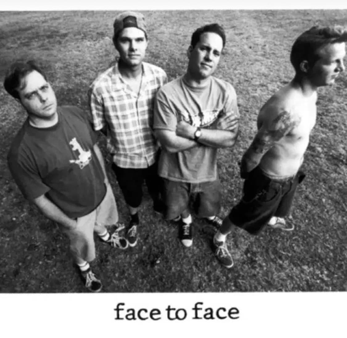 페이스 투 페이스 90년대 미국 펑크 락밴드 길단 티셔츠 XL 밴드티 상품이미지5