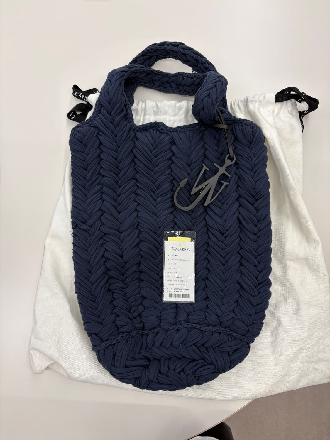 JW앤더슨 니트 쇼퍼백 상품이미지1