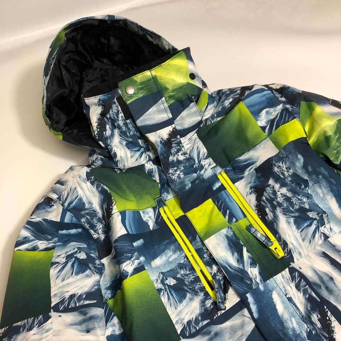 퀵실버 스키팀 점퍼 실측 XL 상품이미지3