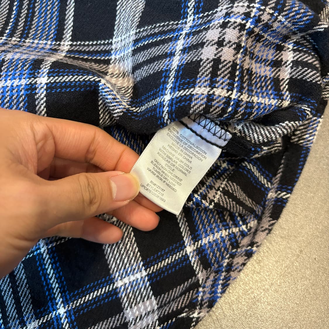 디키즈 정품 해비 코튼 체크 긴팔 셔츠 상품이미지8