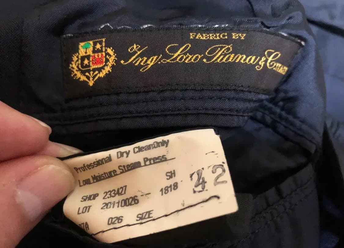 브룩스 브라더스 by 1818 매디슨-로로 피아나 패브릭 블레이저 상품이미지7