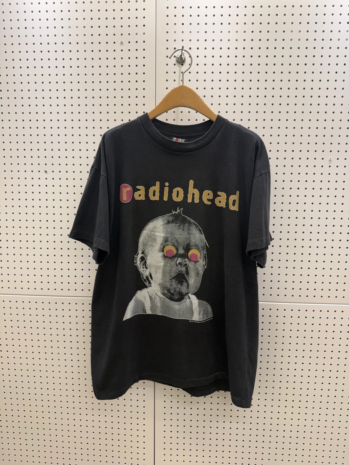 빈티지 라디오헤드 1993 앨범 프린팅 반팔 티셔츠 U1620 상품이미지2