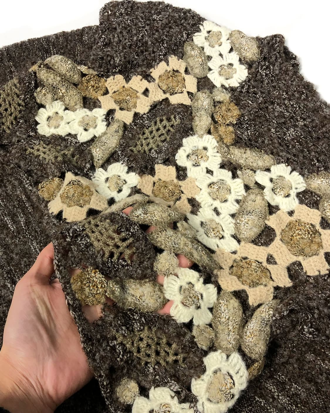 Vintage 레이어드 크로쉐 니트  상품이미지6