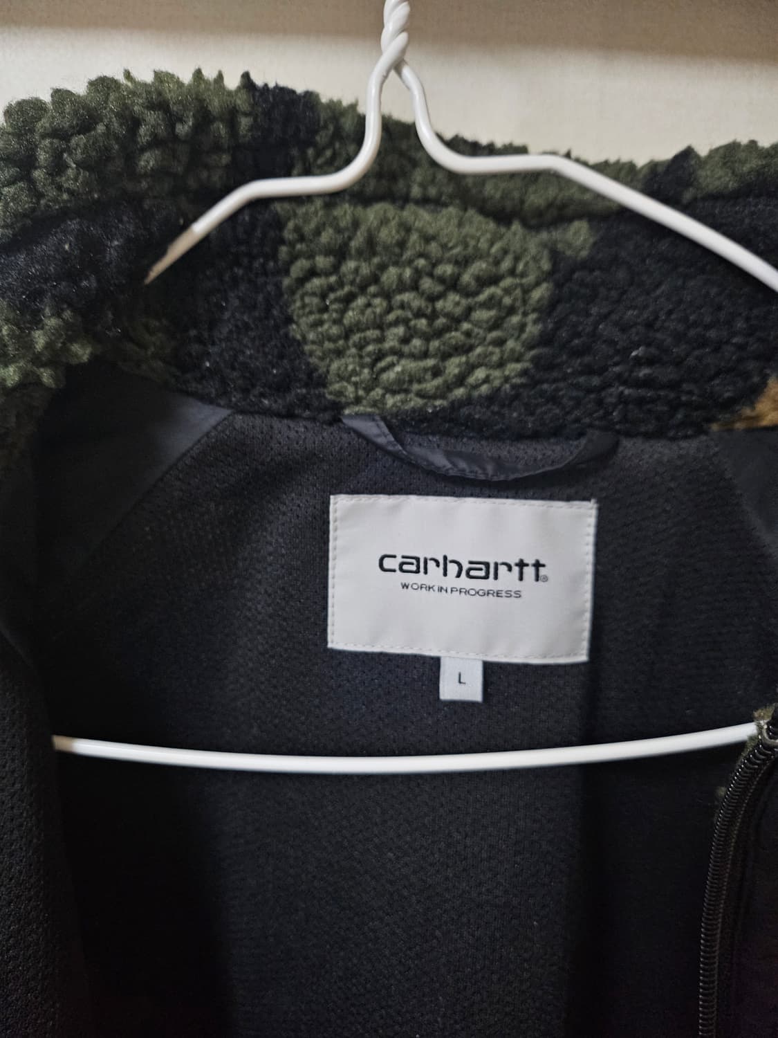 칼하트 카모 쉐르파 집업L(105) 상품이미지6