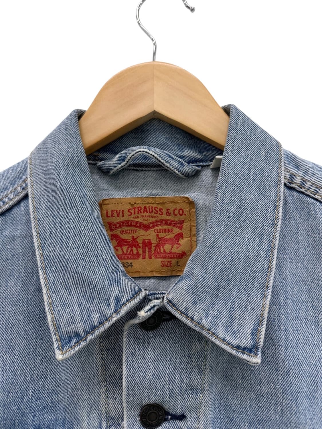 리바이스 청자켓 (L) 상품이미지3