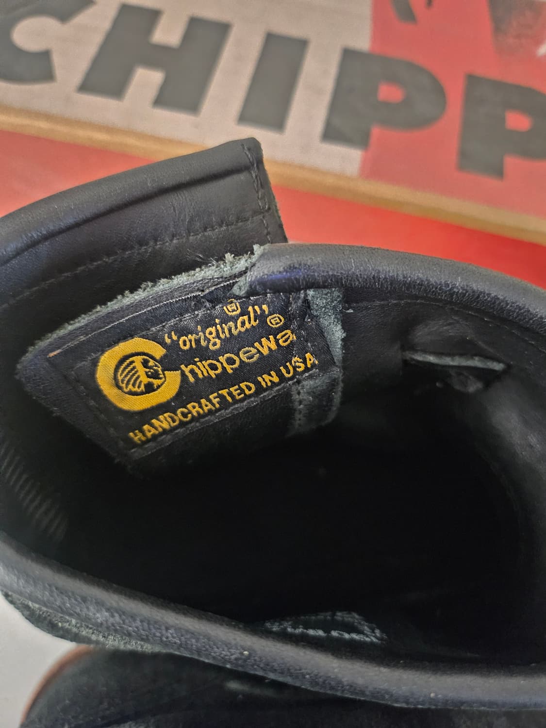 치페와 CHIPPEWA 스웨이드 엔지니어부츠 상품이미지4