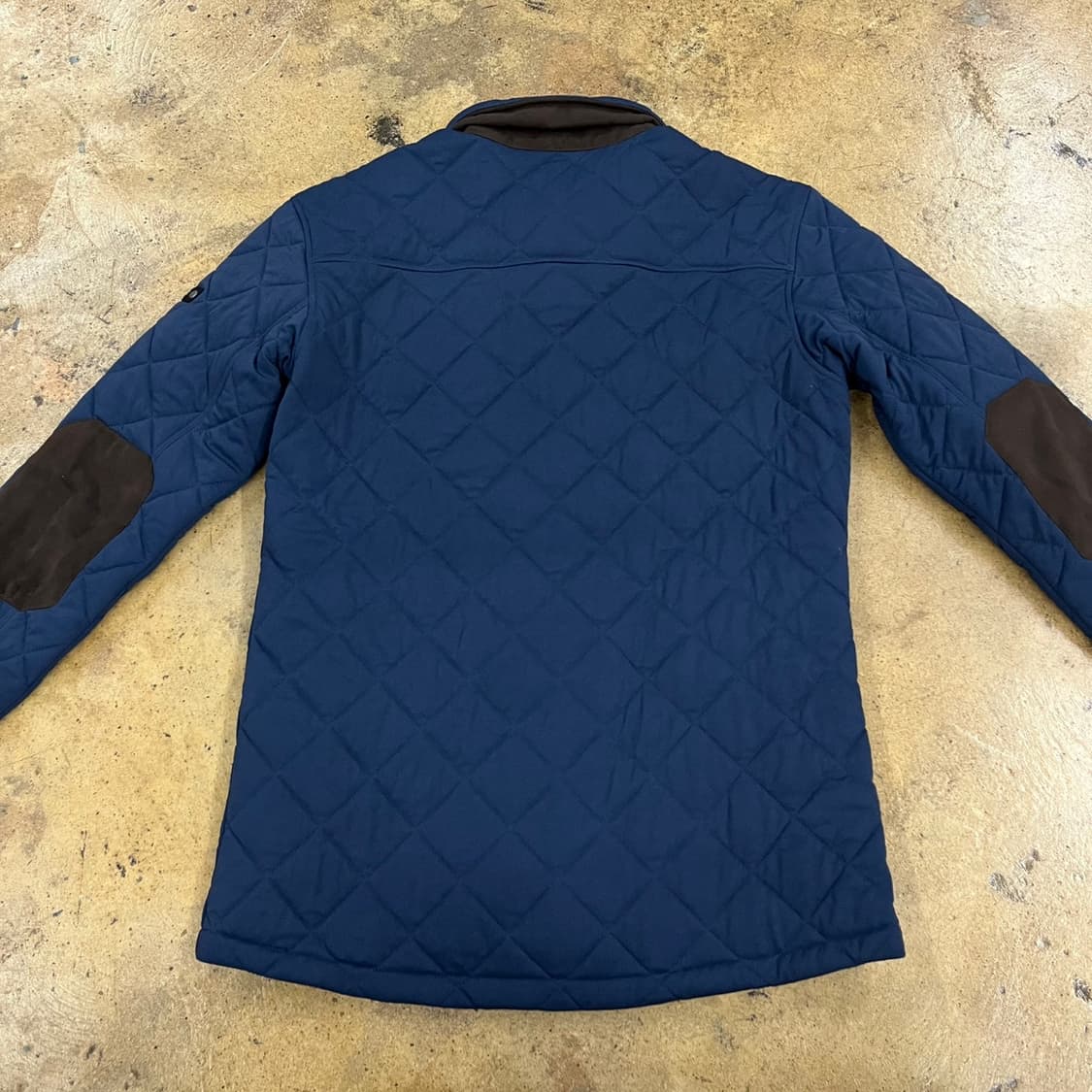 [정품/M] 노스페이스 네이비 퀼팅 자켓 패치 포인트 b17 상품이미지4