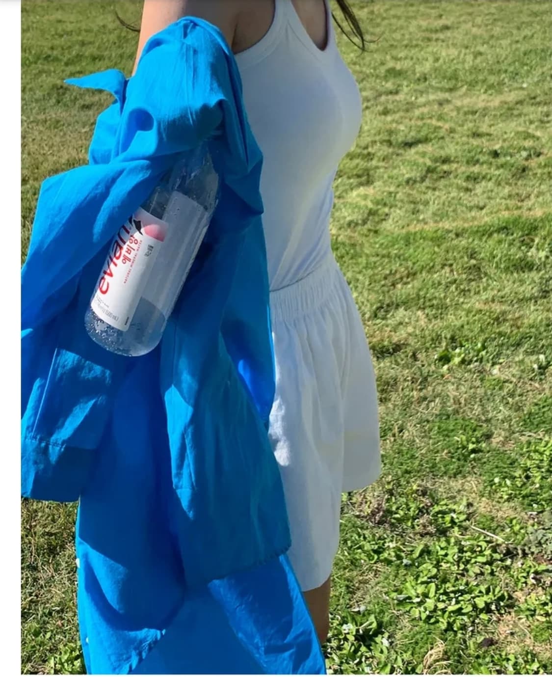 (새옷) 썸머 코발트블루 아사셔츠  상품이미지8