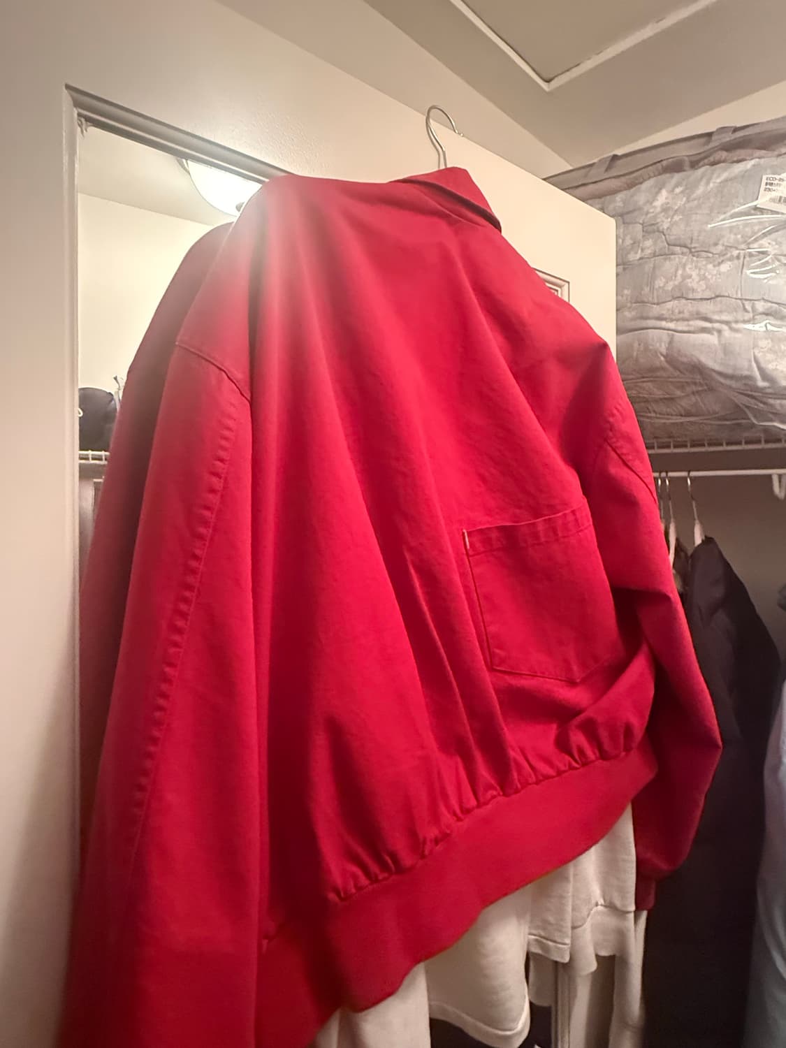 노쿨러스 MANAGER JACKET RED 2 상품이미지3