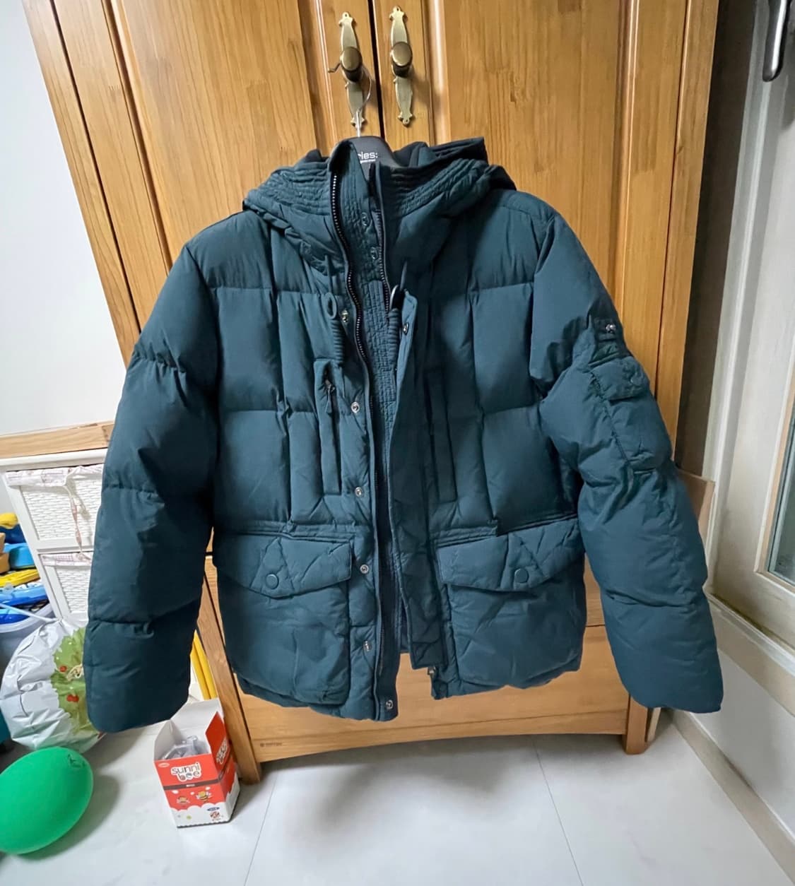 25fw 시리즈 에어트루퍼 105 그린 구스다운 상품이미지5