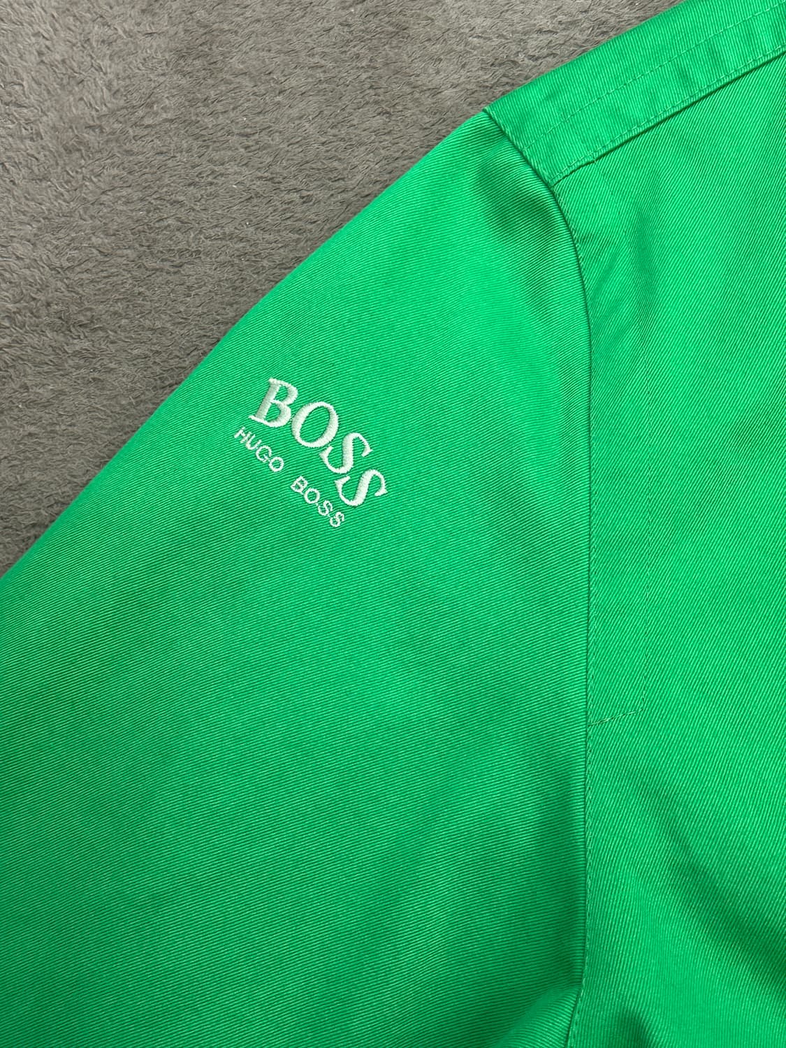 90s Hugo Boss 하이네켄 스폰서쉽 봄버 자켓 XXL 상품이미지5