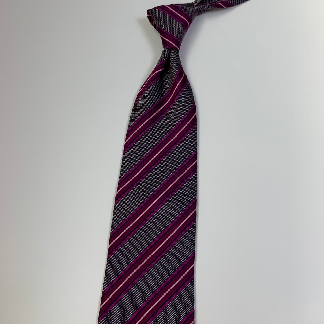 휴고보스(HUGO BOSS) 스트라이프 넥타이 명품 최상급 A+ 상품이미지8