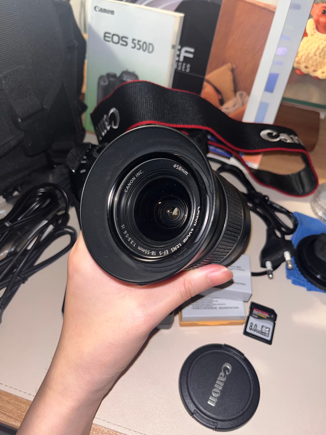 캐논 eos 550d 카메라가방포함 상품이미지2