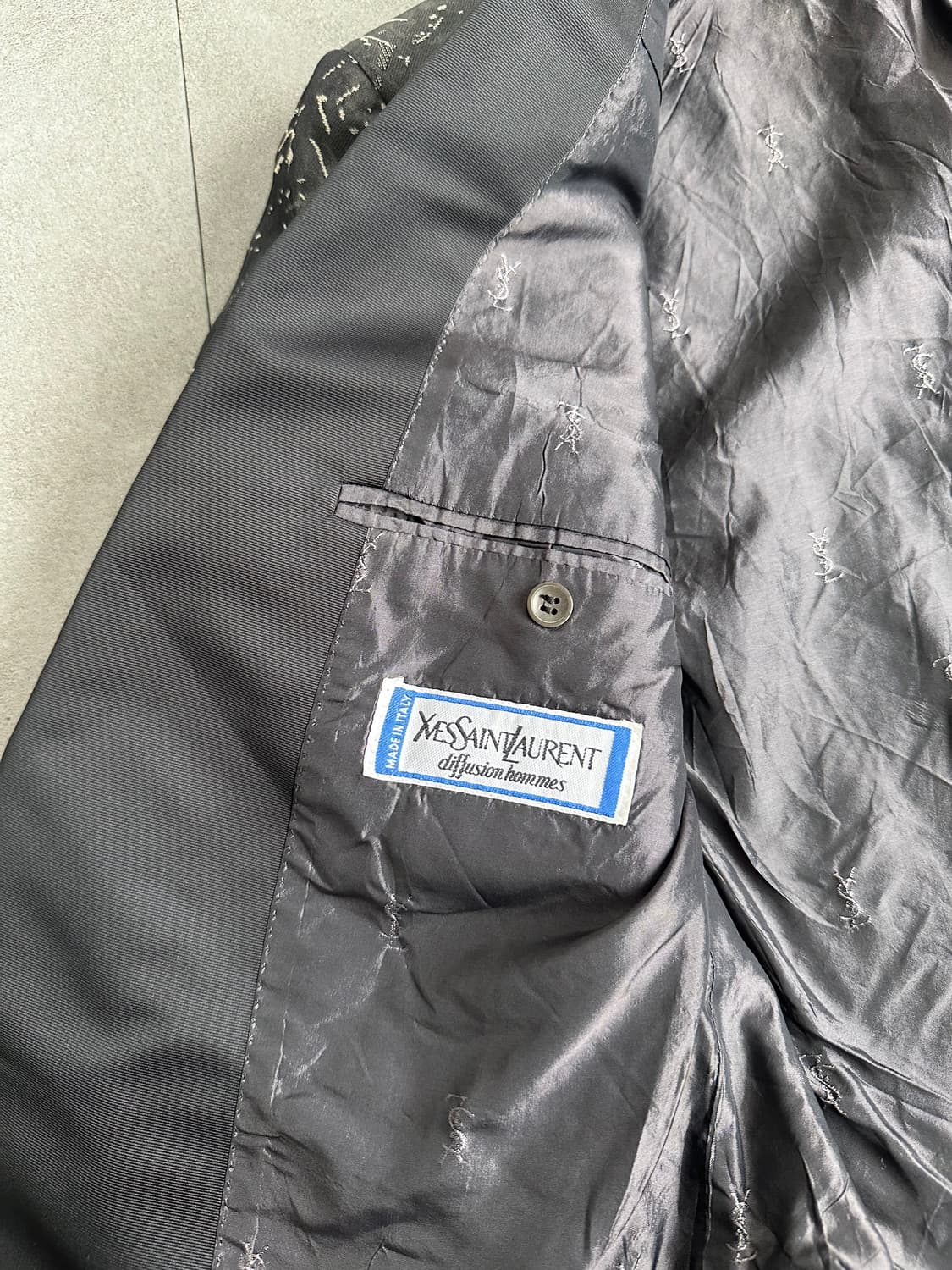 생로랑 2001 톰포드 섀도우 블레이저 상품이미지8