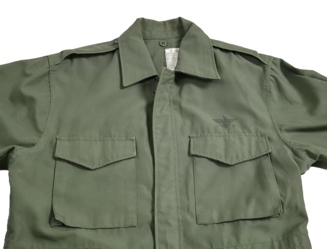 국군 구형 민무늬 야전상의 전투복 상의 자켓 (L) (미사용품) 상품이미지5