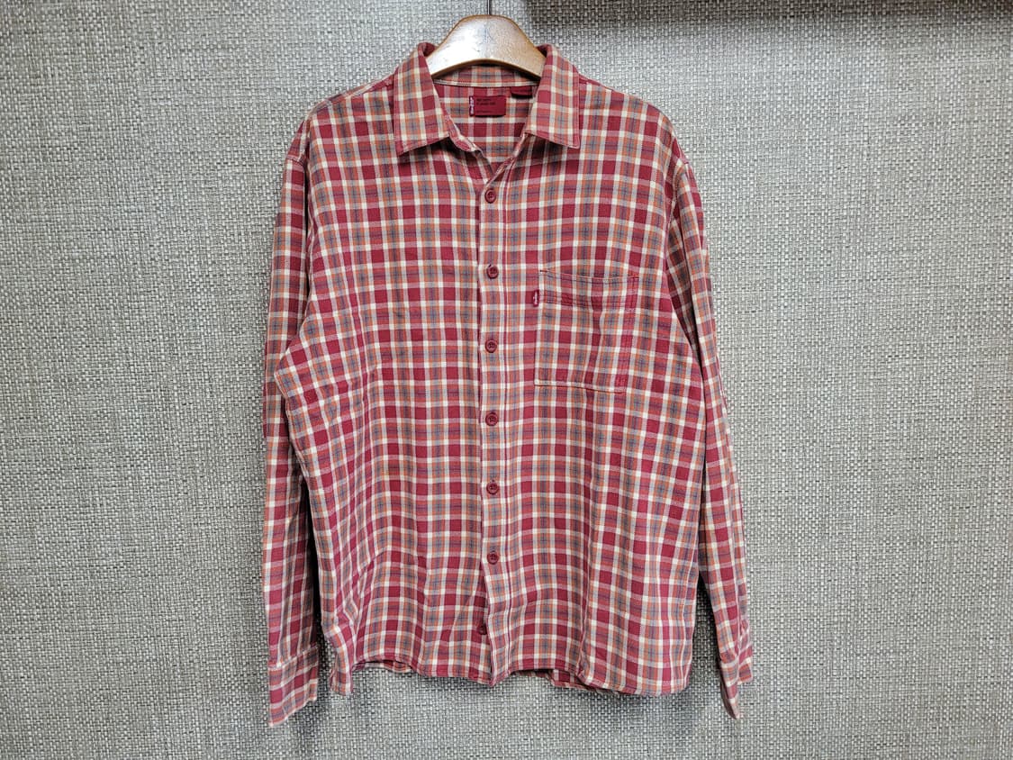 105~110사이즈 리바이스 빈티지 플란넬 셔츠 아메카지  상품이미지1