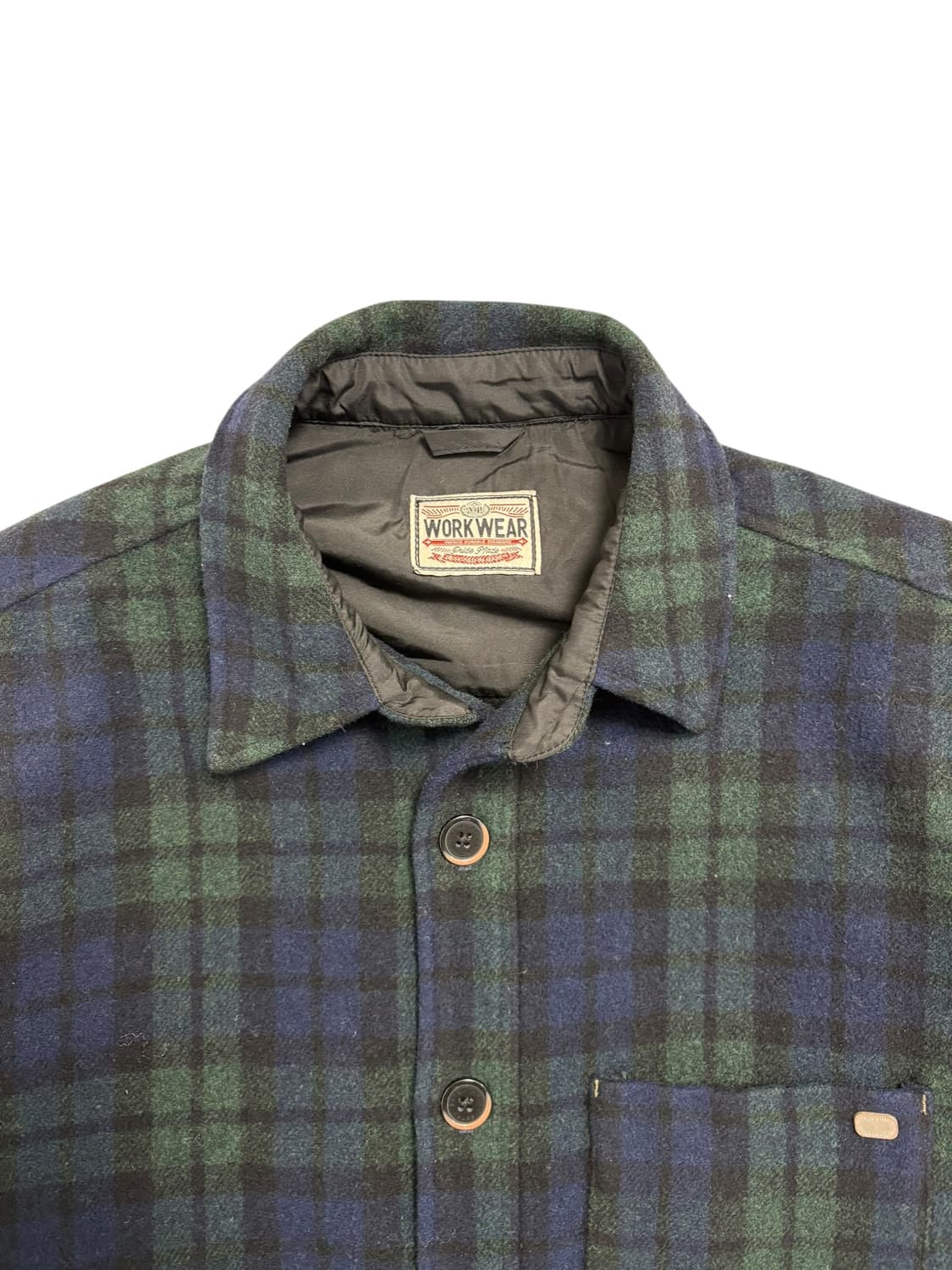 마덴 울 체크 워크 재킷 상품이미지5