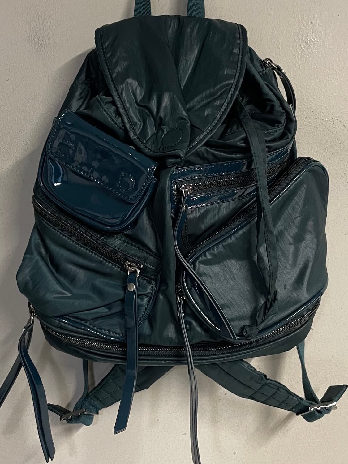 DIESEL pocket backpack blue  상품이미지3