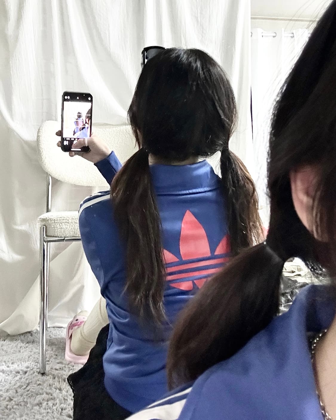 아디다스 빅로고 빨파 파이어버드 져지 상품이미지3