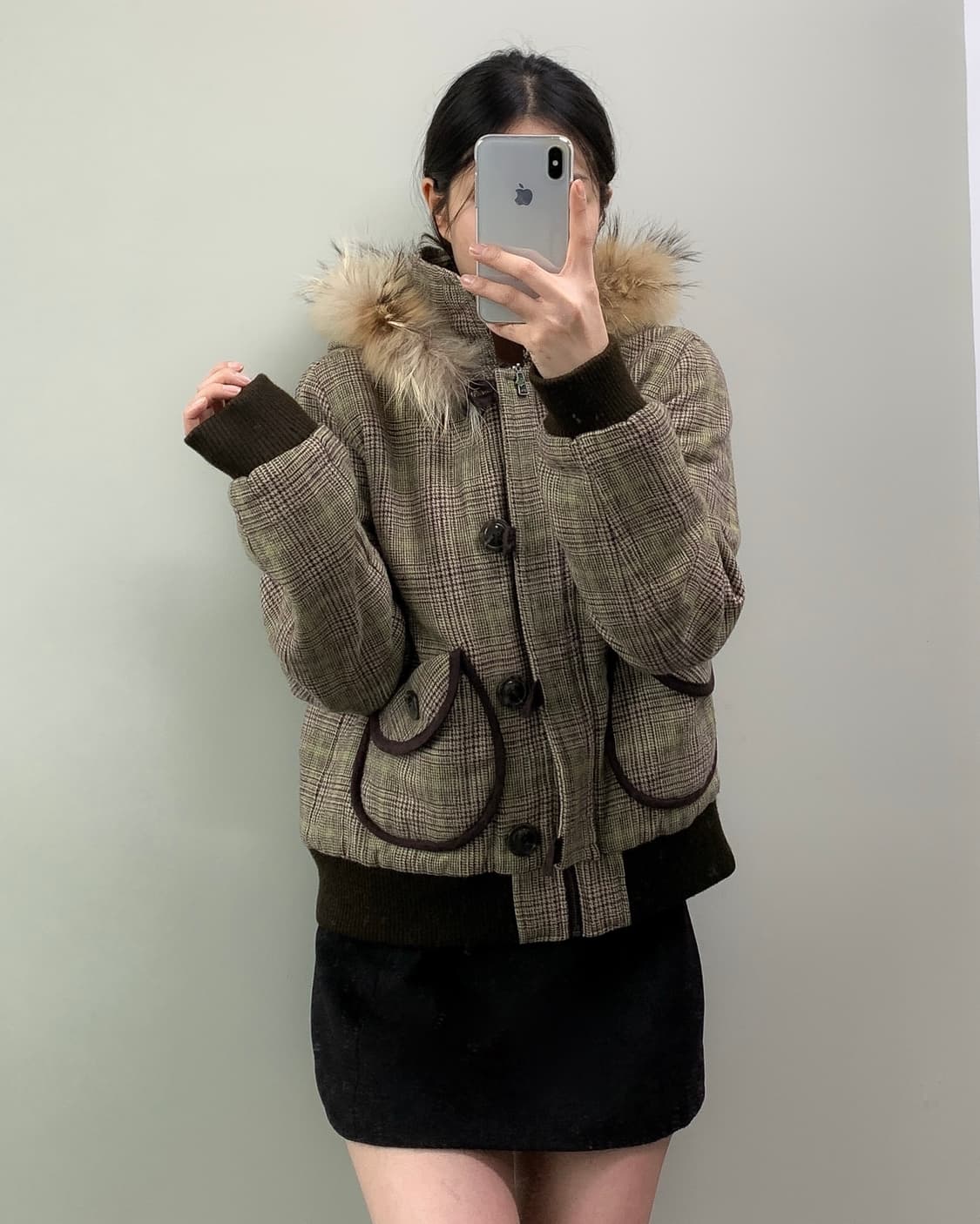 빈티지 퍼 자켓 상품이미지3