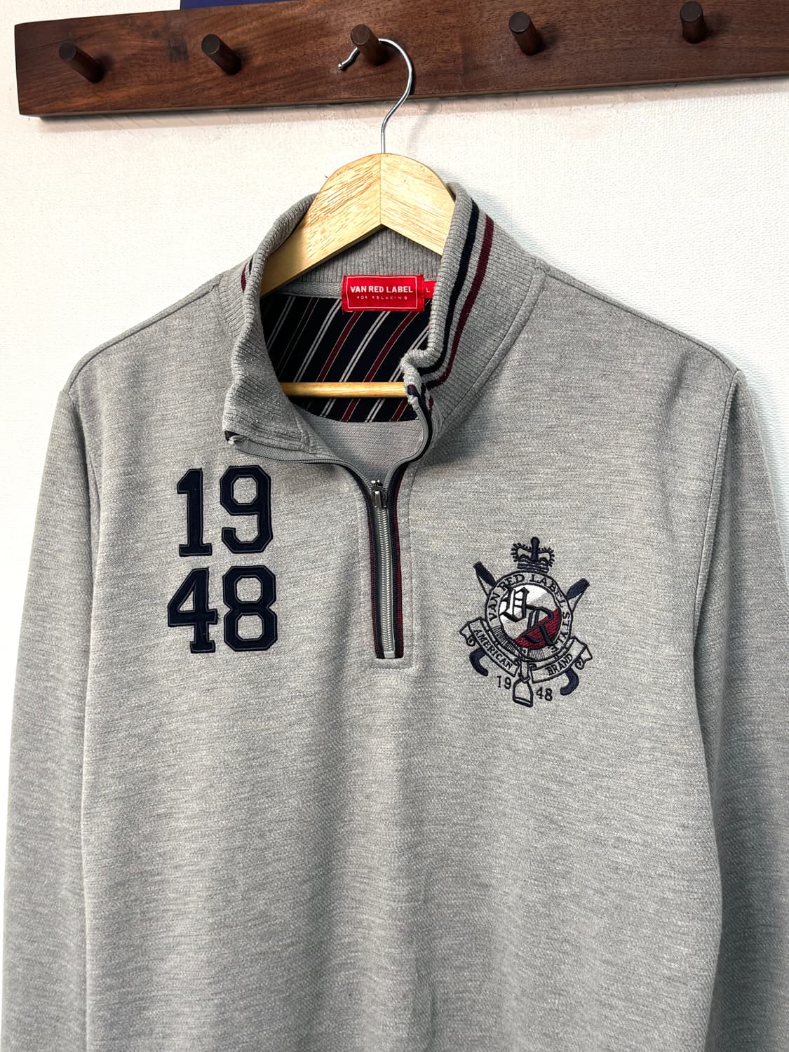 Van redlabel half zip-up/T108 상품이미지2