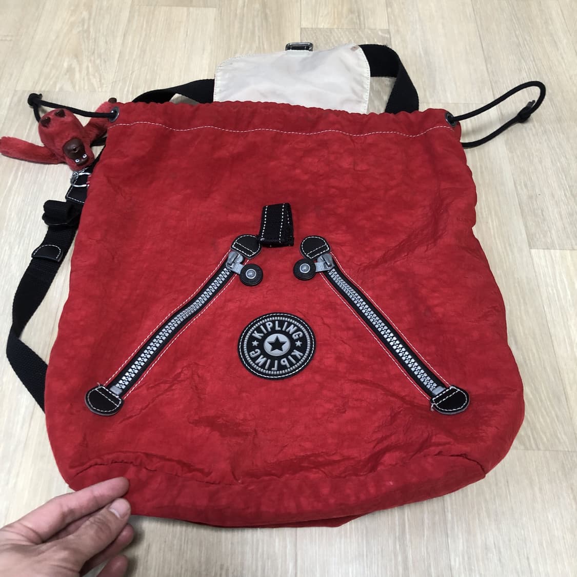 (OS) 키플링 KIPLING 빈티지 Y2K 복조리 백팩 키플링 가방 상품이미지4