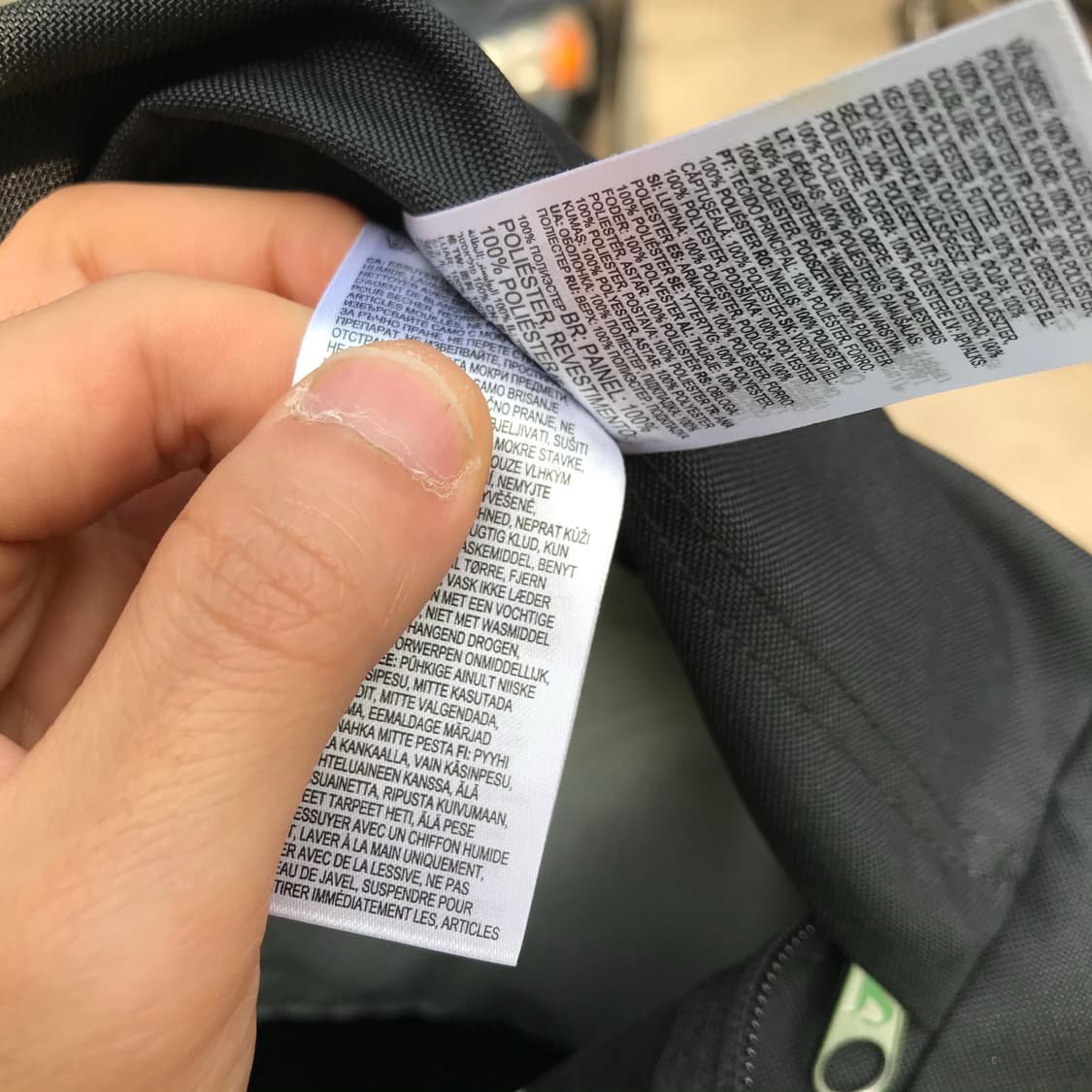 잔스포츠 올검정 가방 상품이미지4