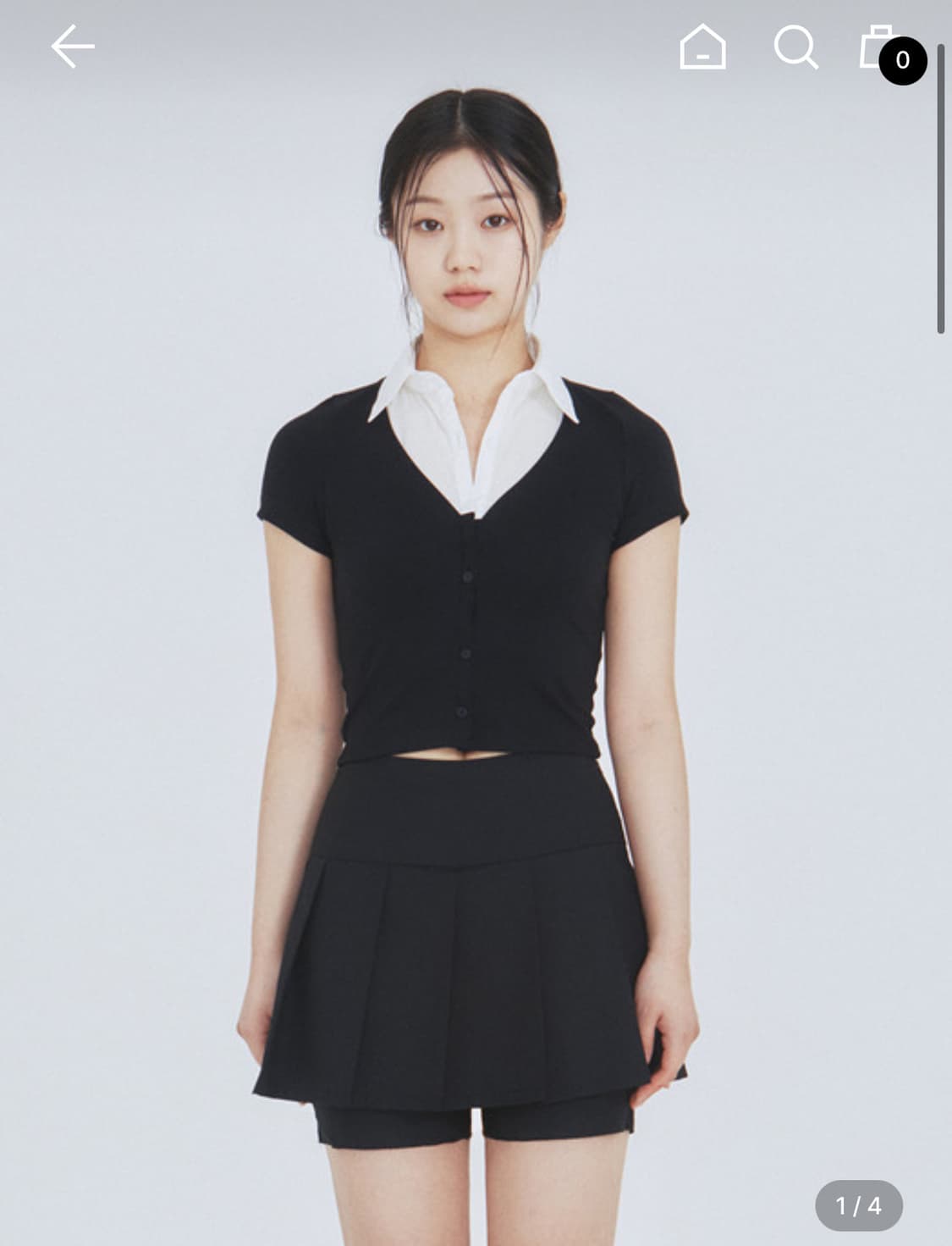 (상태 최상) 낫유어로즈 세레나 탑 S 상품이미지1