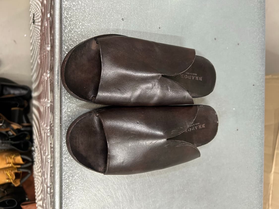 브라도르 V컷 레더 슬리퍼 39 상품이미지5