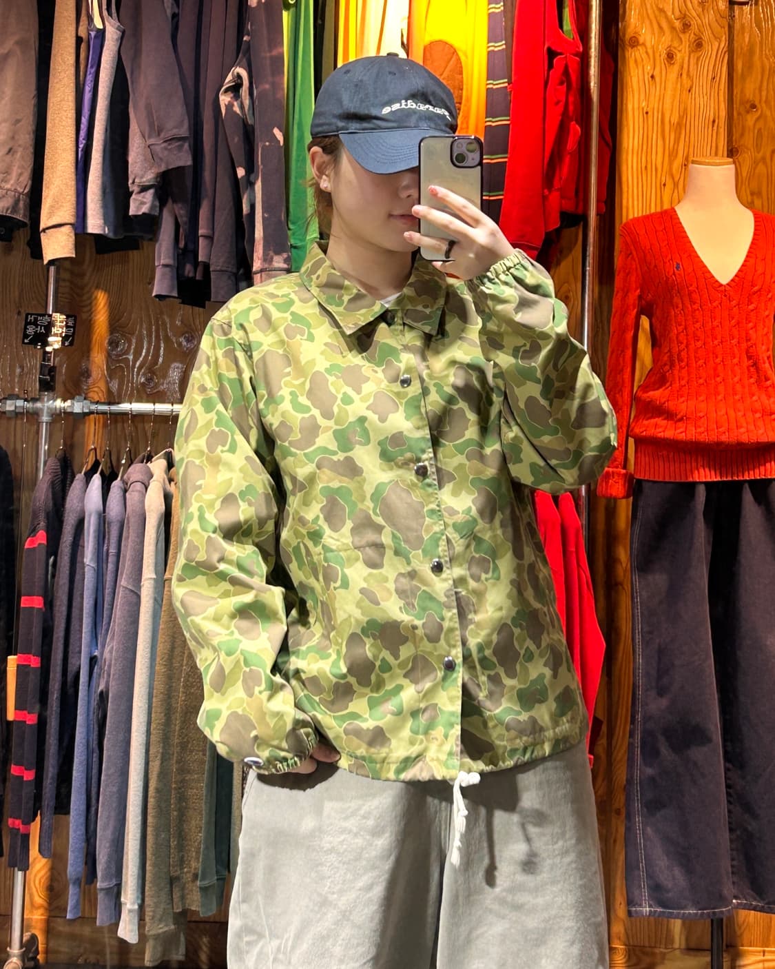 M 챔피언 JP 헌터 카모 코치자켓 상품이미지1