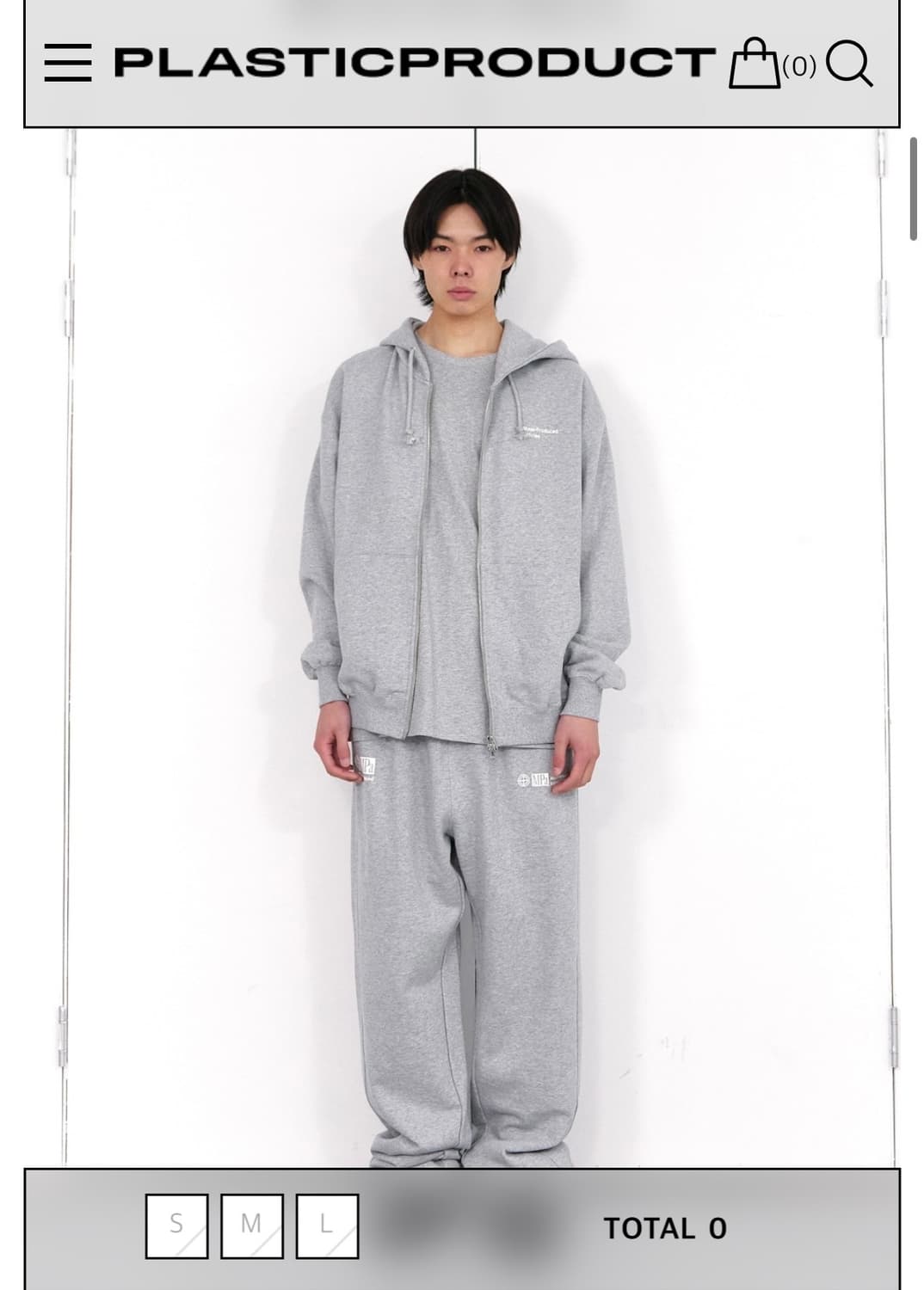 MPa HOOD ZIP UP (GREY) 상품이미지1