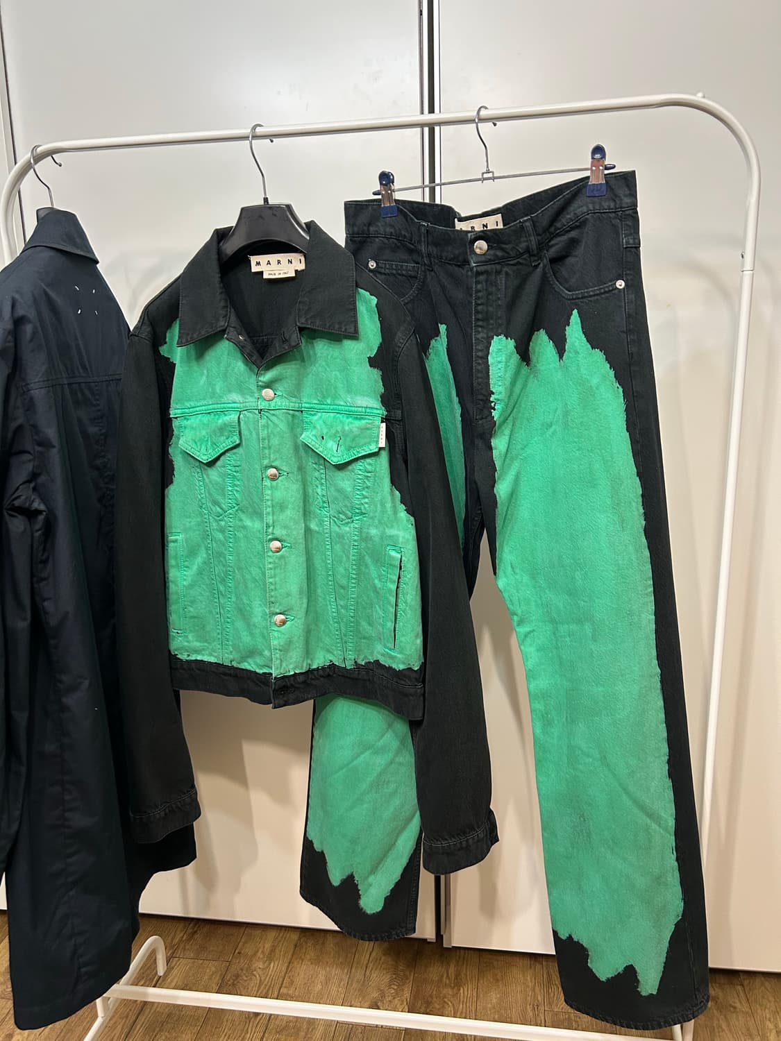 마르니 블리치드 데님 자켓 상품이미지1