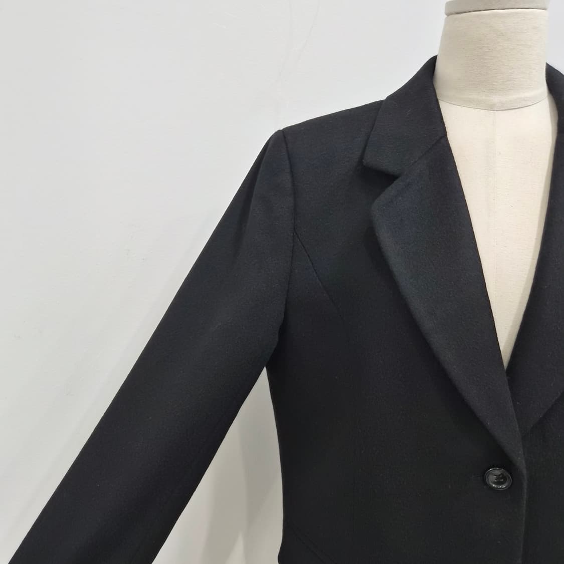 블랙 블레이저 울 자켓 코트 상품이미지5