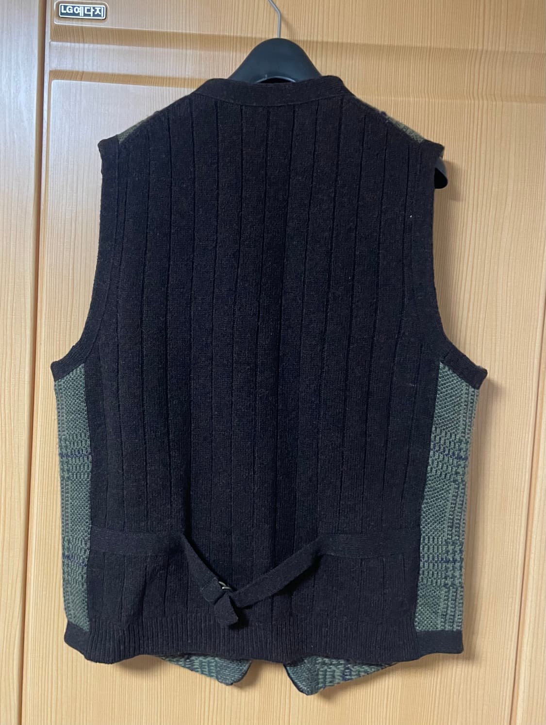 (미착용) 폴로 글렌 플래드 울 베스트/ m 상품이미지6