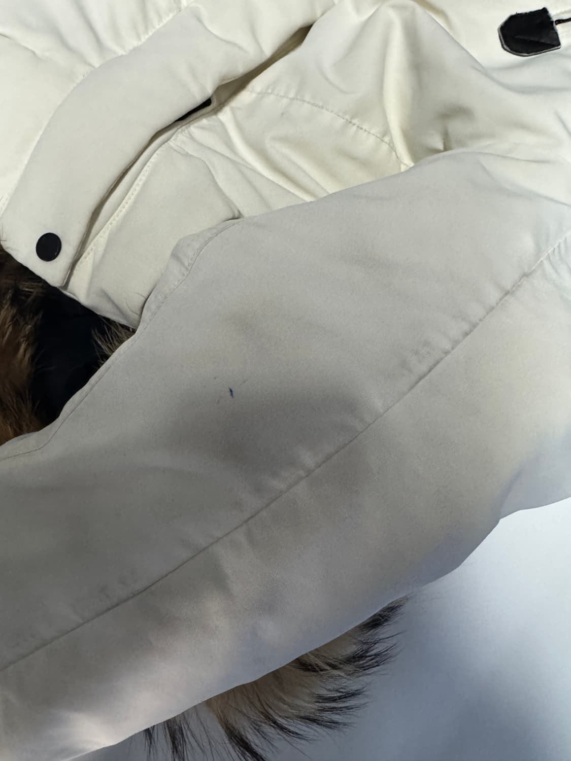 여성 아이더 Eider 덕다운 스투키 화이트 후드 패딩 점퍼 상품이미지5