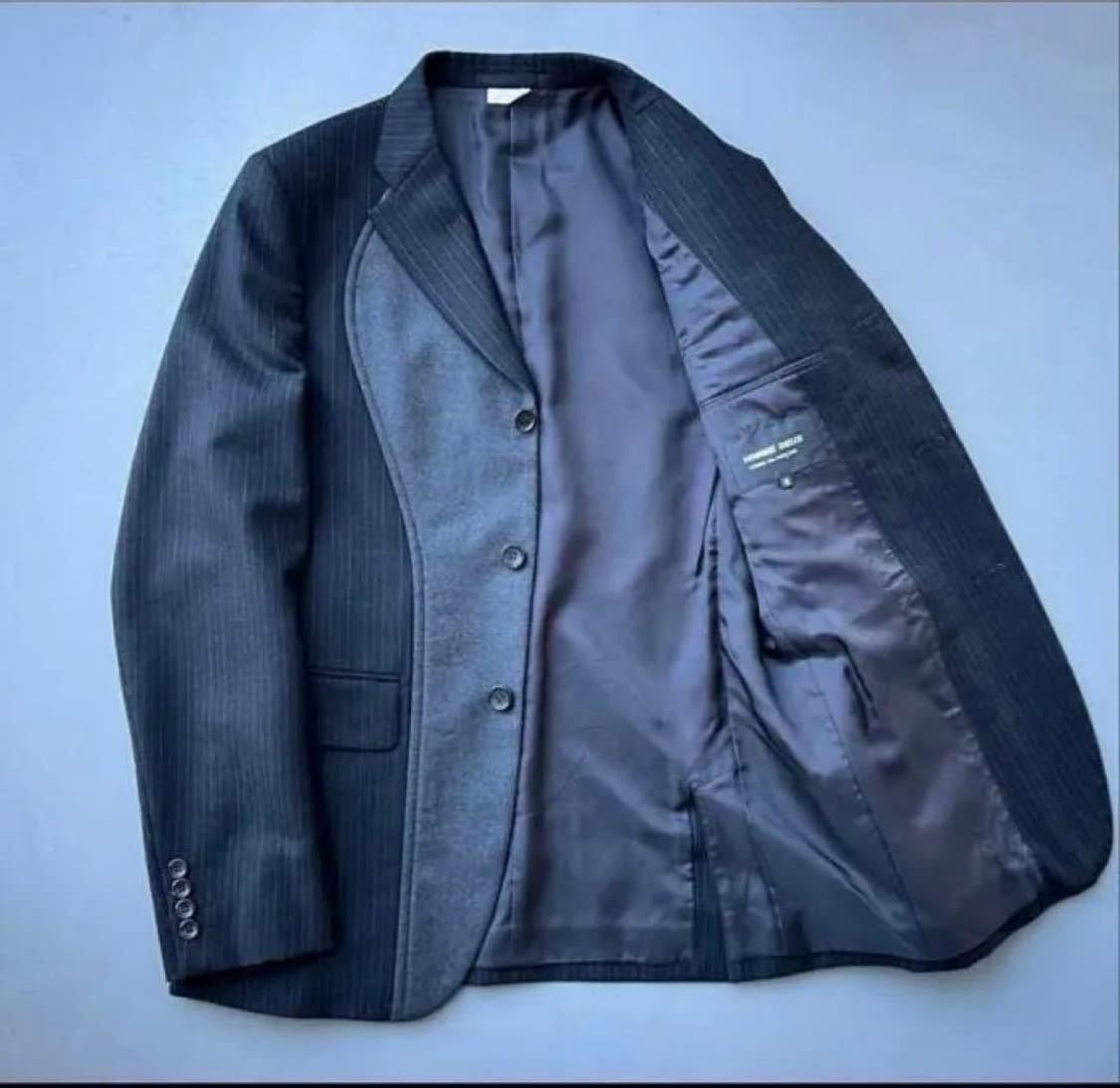 꼼데가르송 옴므 듀스 체스트 커브 패널 자켓 상품이미지2