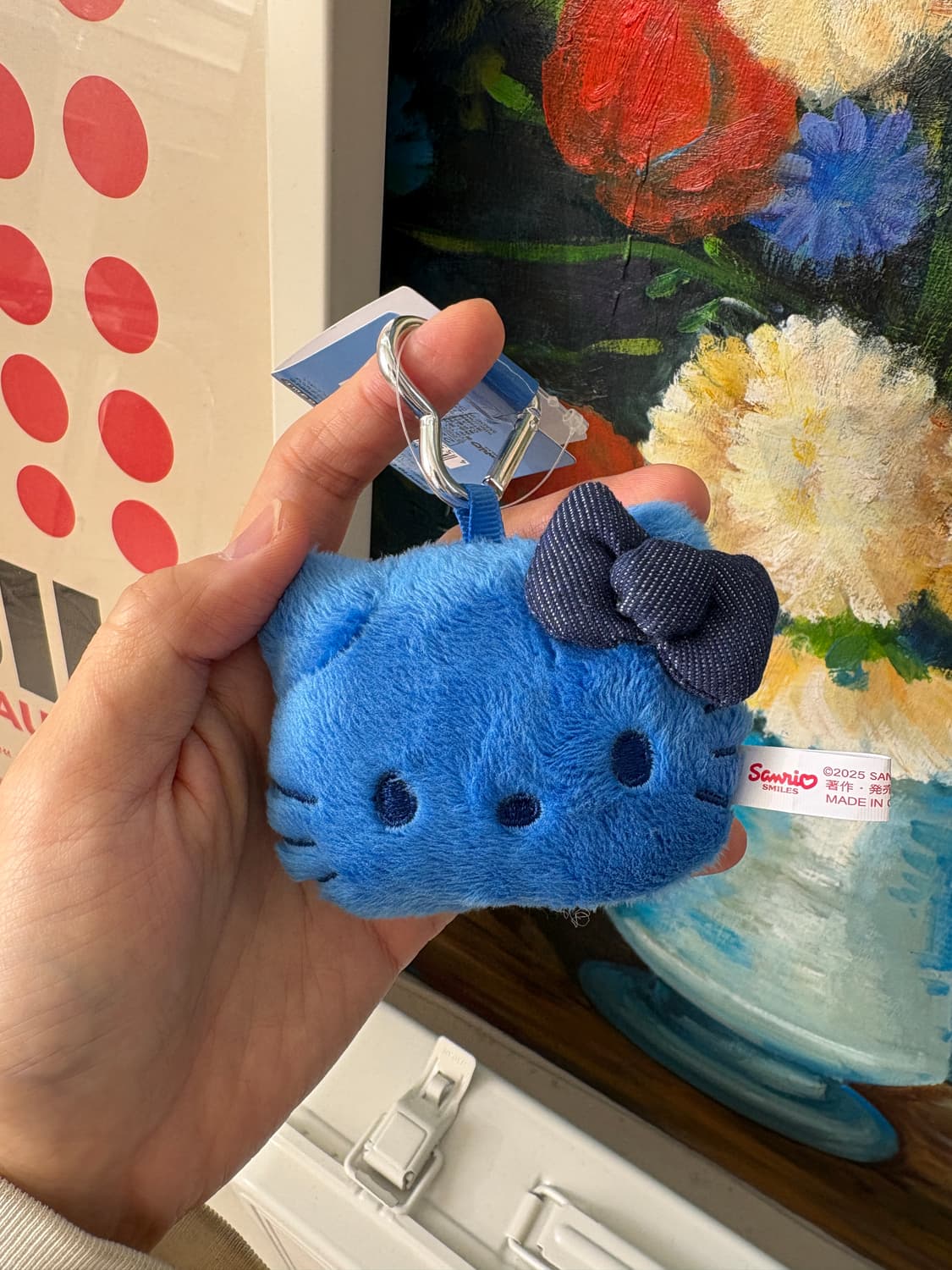 Kitty blue keyring 키티 블루 키링 상품이미지1