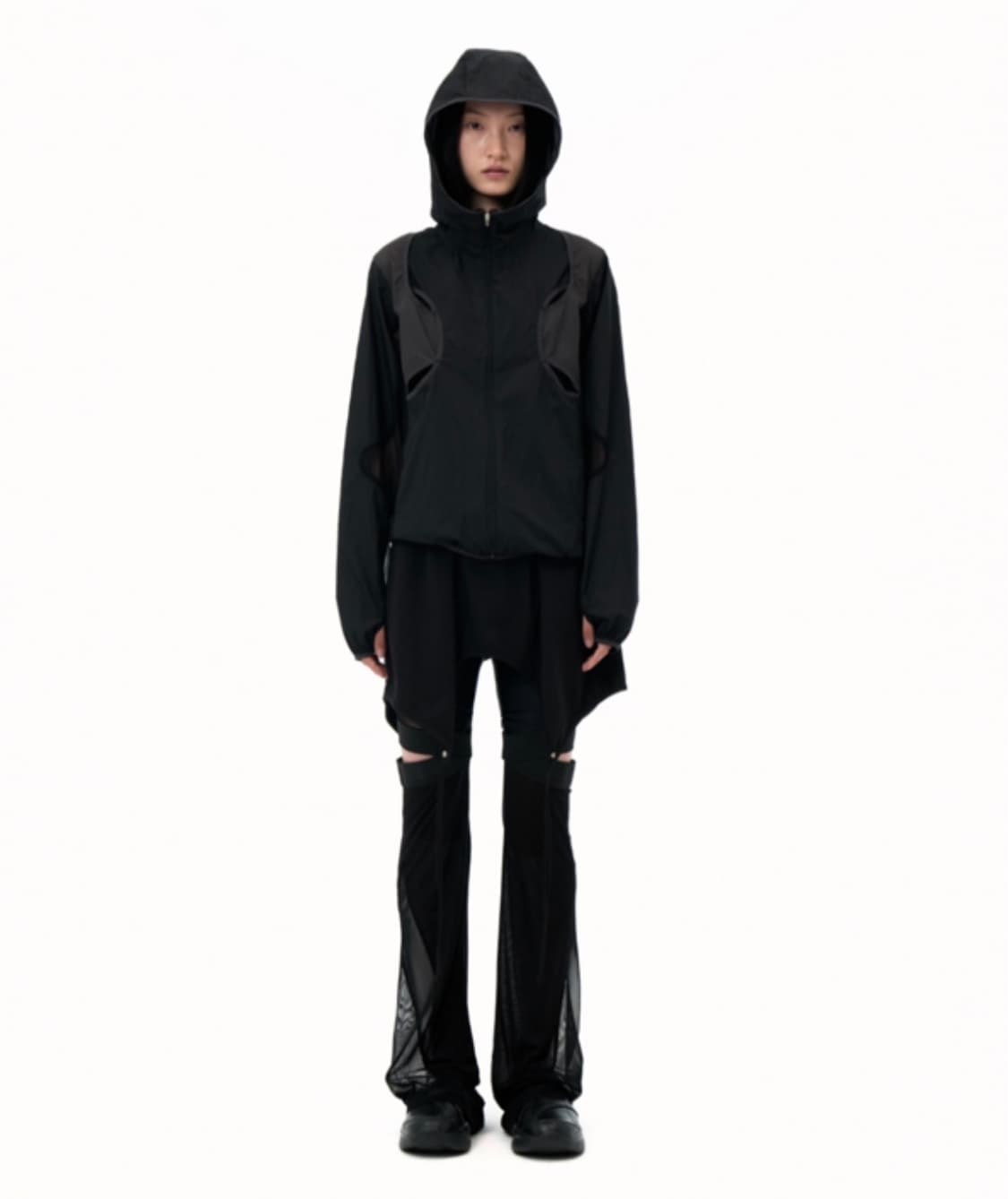 오호스 Seprate Biker Shorts / black 상품이미지2